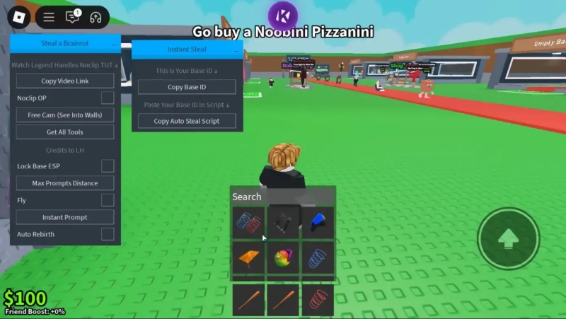 Tải Hack Steal A Brainrot APK + Script (X2 Speed, Auto Buy, Fly, Không Đánh) hack Steal A Brainrot
