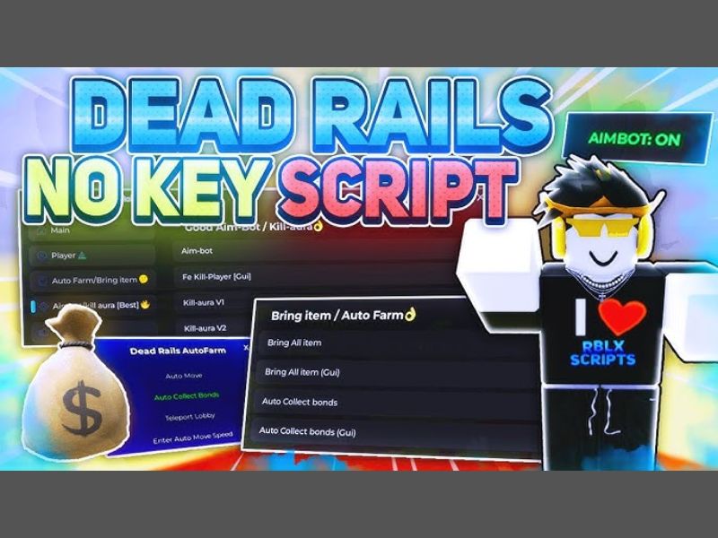 Tải Hack Dead Rail APK + Script (AimBot, Auto Win, Kill Aura) Mới Nhất Những tính năng nổi bật của phiên bản Hack Dead Rail VNG/Script
