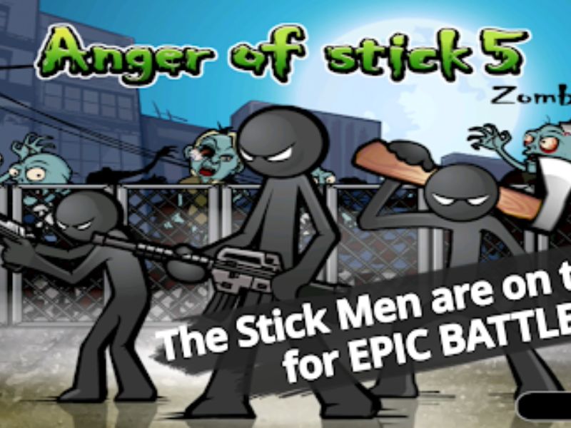 Tải Anger of Stick5 Hack (Vô Hạn Vàng, Kim Cương) v1.1.89 Anger of Stick 5 hack