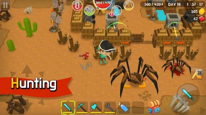 Tải Mine Survival Hack (Full Đồ, Vô Hạn Tiền) v2.9.4 Mine Survival MOD APK