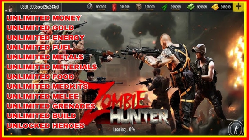 Tải Zombie Hunter MOD APK (Vô Hạn Tiền) v1.102.1 Zombie Hunter MOD APK